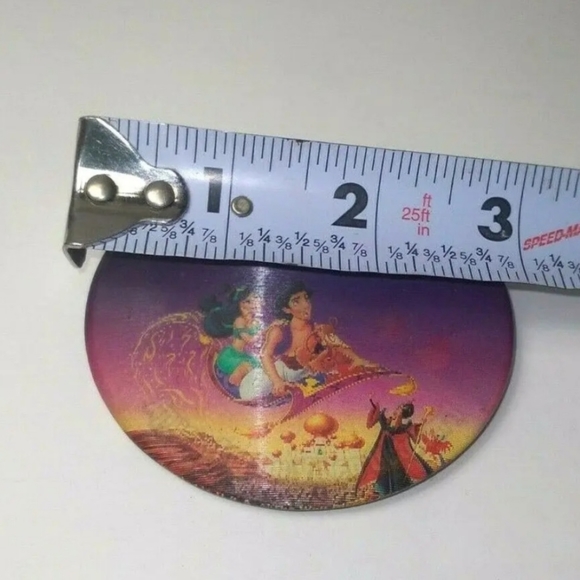 Aladdin Disney Movie Promo Button Pin - Picture 4 of 4